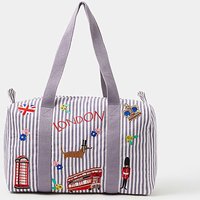 London Stripe Underseat Bag Pastel Coloured ONE