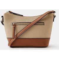 Two Tone Canvas Crossbody ONE