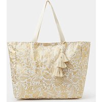 Shimmer Paisley Tote Bag ONE