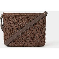 Raffia Crossbody Bag ONE