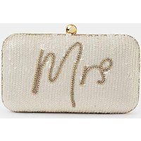 Bridal Sequin Clutch Bag ONE