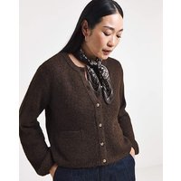 Object Brown Knit Cardigan