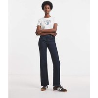 723 High Rise Straight Jean 33 32