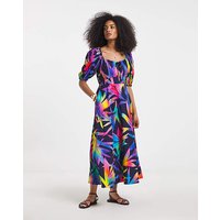 Midaxi Crepe Dress