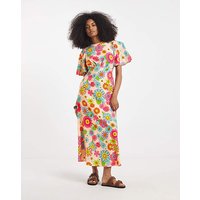 Maxi Crepe Dress