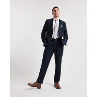Tartan Check Suit Trousers