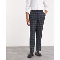 Textured Window Pane Check Suit Trouser 48R