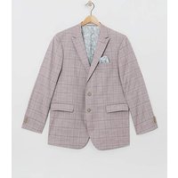 Check Suit Jacket Check 54R
