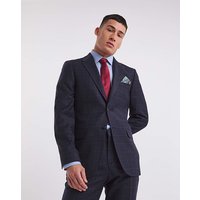 Flannel Suit Jacket Short
