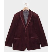 Velvet Satin Lapel Blazer Regular 56R