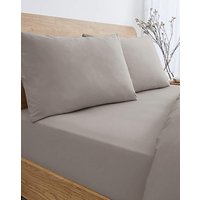 Pure Cotton Extra Deep 38cm Fitted Sheet JD Williams KING