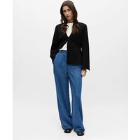 Mid Waist Wide Trouser