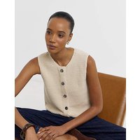 Martha O Neck Knitted Vest