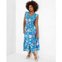 Millie Floral Maxi Dress Multi Coloured