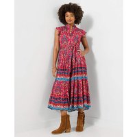 JB California Sunsets Maxi Dress Petite Multicolour 14P