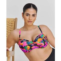Underwired Bikini Top Floral Print