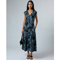 Dress Blue Black