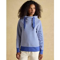 Rushton Hoodie Blue White