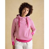 Rushton Hoodie Pink White
