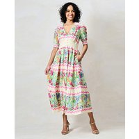 & Larysa Dress Multi Coloured &