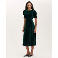 Animal Print Velvet Dress