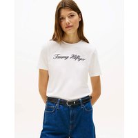 Script Crew Neck Tee