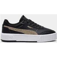 Carina Mia Topcat Trainers Black Leopard