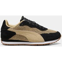 St. Miller Topcat Trainers Black Leopard