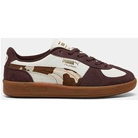 Palermo Cow Print Trainers Chocolate Multi Coloured