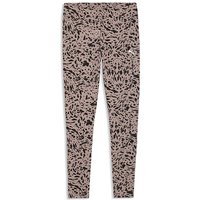 Animal Print Mid Rise Leggings Animal Print M12
