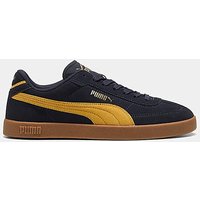Club II Era Suede Trainers Navy Yellow