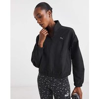 Her Relaxed Woven 1 2 Zip Crew S10