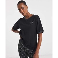 Essential Animal Relaxed T Shirt Leopard M12
