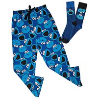 Cookie Monster Loungepant & 2pk Socks