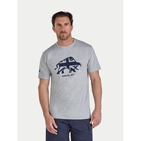 Embroidered T Shirt Marl