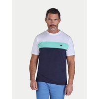 Cut & Sew Panel T Shirt