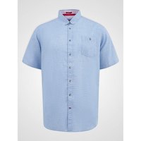Clarke Linen Mix S S Shirt