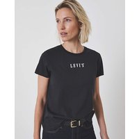 Perfect Tee Embroidered Caviar