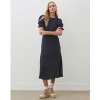 Polka Dot Midi Dress Spot