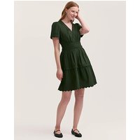 Scallop Mini Dress