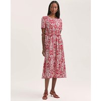 Ruched Waist Dress Multicolour