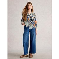 Annie Jersey Shirt Orange Multi