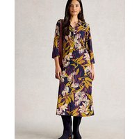 Rua Jersey Shirt Dress Navy Multi