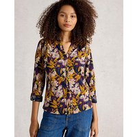 Annie Jersey Shirt Navy Multi