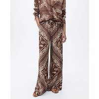 Abstract Trousers Multi Coloured