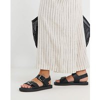 Two Part Comfort Sandal Wide PU