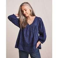 Pure Cotton Textured Blouse