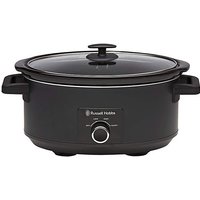 Russell Hobbs 7L Matte Black Slow Cooker Black - Russell Hobbs
