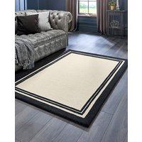 Piper Border Woollen Rug 80X150