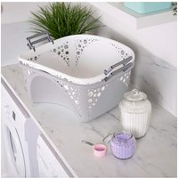 Minky Stackable Laundry Basket Set of 2 Multi - Minky